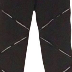 Fashion Nova Sexy Black Crisscross Mesh Strips leggings Exercise Yoga Pants